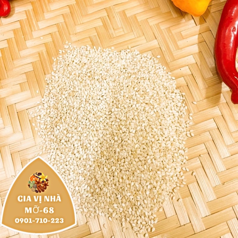 Hạt mè trắng tách vỏ  -gói 100gr-500gr