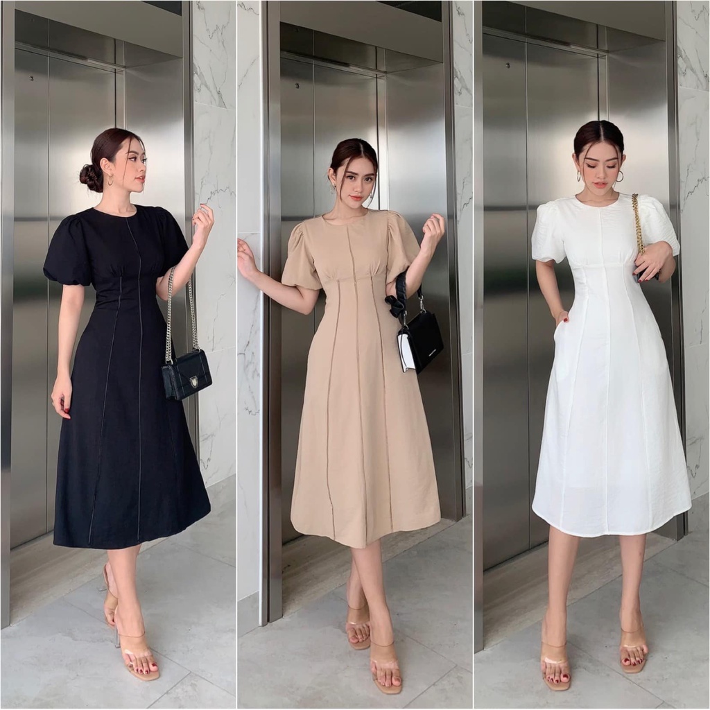 [BBSTORES] Đầm Xoè Tay Phồng - TK99 | BigBuy360 - bigbuy360.vn