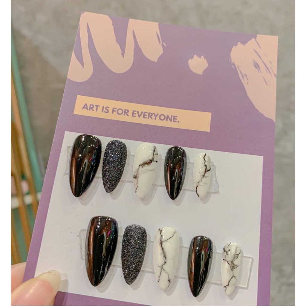 Móng giả thiết kế - nail box Đô Ly - A173
