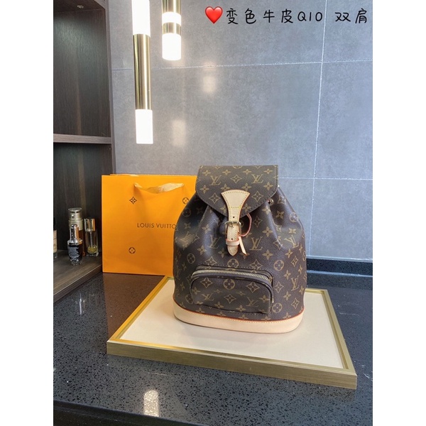 Balo thời trang nữ miệng rút size nhỏ thương hiệu thời trang cao cấp Louis Vuitton LV