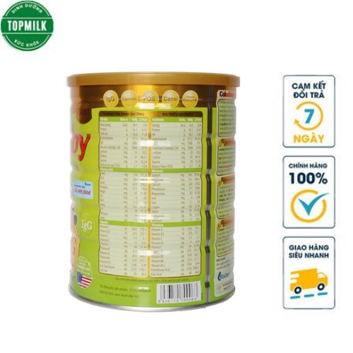 Sữa Bột Vitadary Colosbaby Bio Gold số 2 hộp 800g