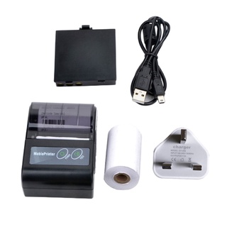 Máy in hóa đơn nhiệt di động không dây Bluetooth Mini