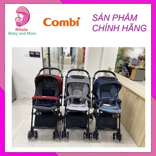 Xe đẩy Combi Sugocal Compact 4 bánh quay tự động màu ngẫu nhiên-Rihata