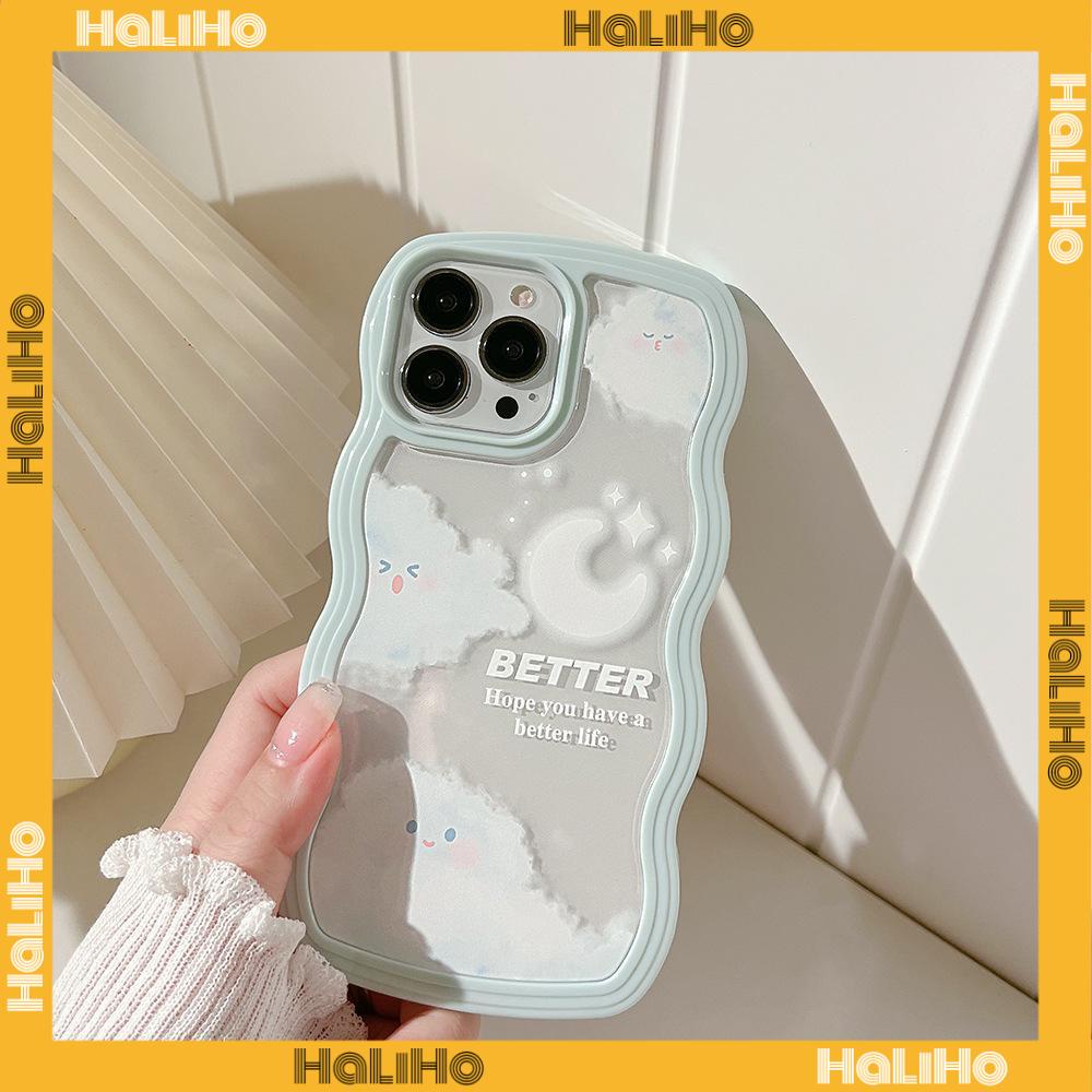 Ốp điện thoại silicone mềm khung gợn sóng màu kẹo thích hợp cho iPhone 11 Pro Max 13 Pro Max 12 Pro Max 7Plus xr XS Max