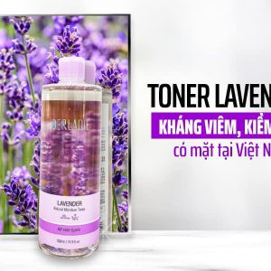 Nước tẩy trang &amp; Hoa hồng Derladie Cleansing Water WITCH HAZEL