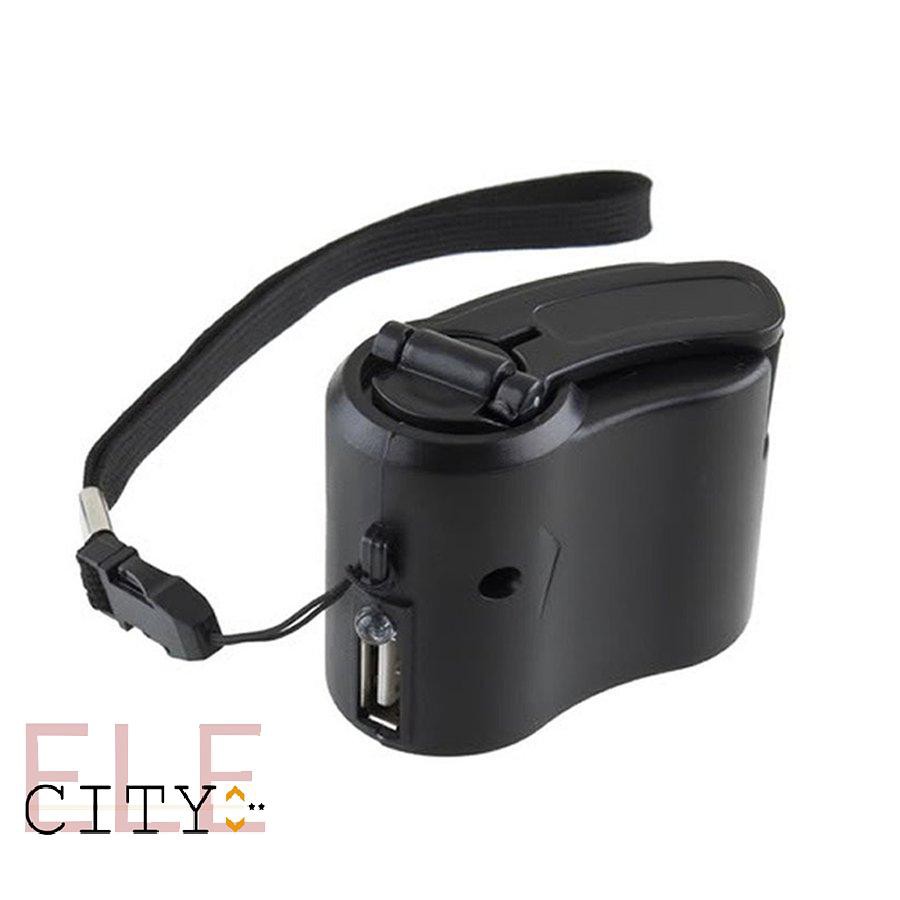 111ele} Hand crank charger manual generator mobile phone emergency charger USB charger