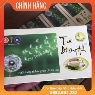 Trà Bồ Công Anh 50 túi lọc P&K - mát gan, giải độc, ngừa ung thư - [Hàng Chính hãng] TDSO1