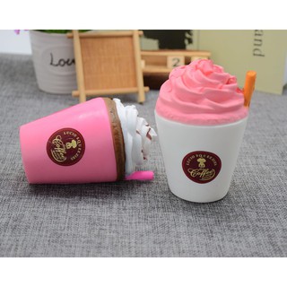 Squishy ly kem trà sữa