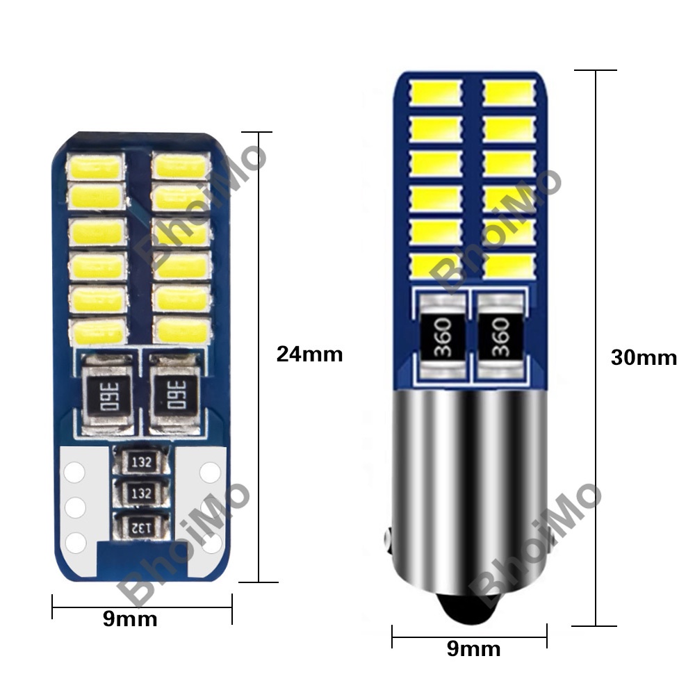 Bóng Đèn Led T10 31mm Ba9S T4W W5W C10W C5W 28mm 3014 36mm 39mm 41m Cho Xe Hơi / Xe Máy | BigBuy360 - bigbuy360.vn