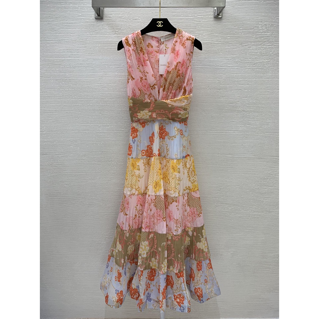 Đầm nữ thời trang cao cấp Zimmermann phong cách điệu đà, nữ tính