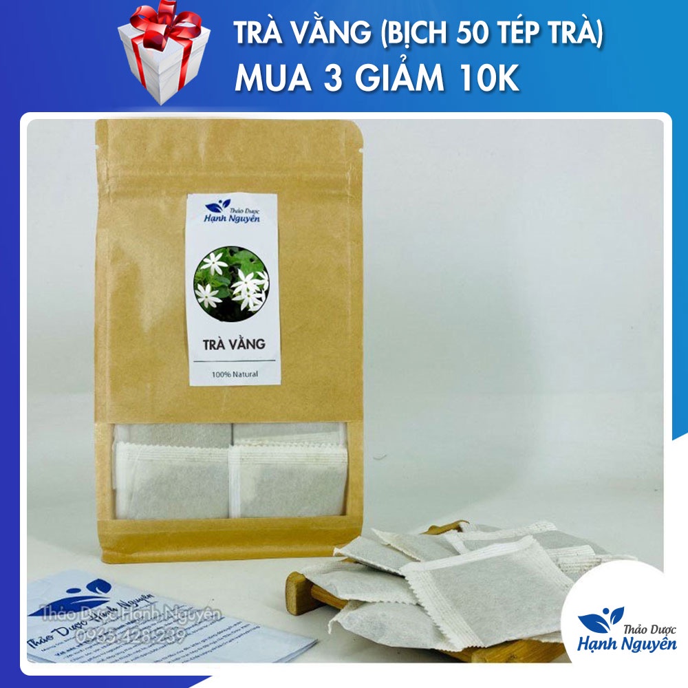 Chè vằng túi lọc, 50 túi x 3g (Hỗ trợ mát sữa, lợi sữa, giảm cân) - Thảo Dược Hạnh Nguyên
