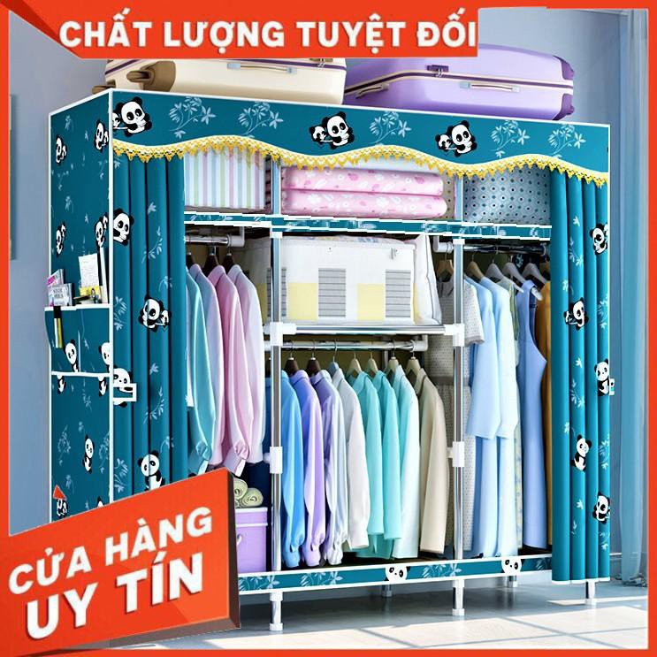 Tủ Vải Metal Khổ 1m5 Khung Thép loại 1 cỡ lớn