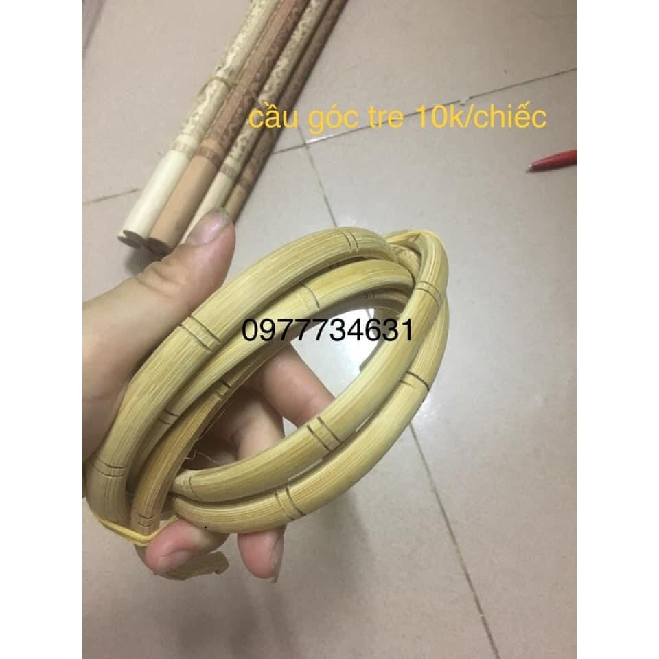 Cầu góc tre rẻ cho lồng chim chào mào, chích chòe , họa my siêu bền
