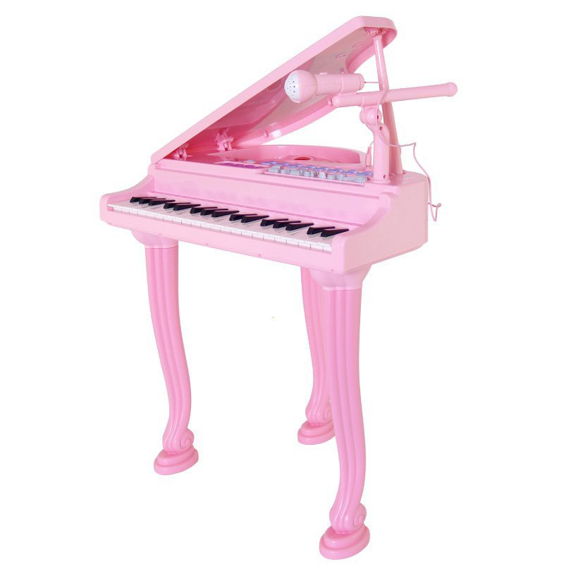 Đàn Piano Điện Tử Có Thể Sạc Lại Kèm Micro Dành Cho Các Bé Từ 1 Đến 3 Tuổi Trở Lên