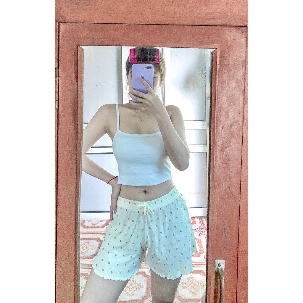 Quần đùi nữ mặc nhà