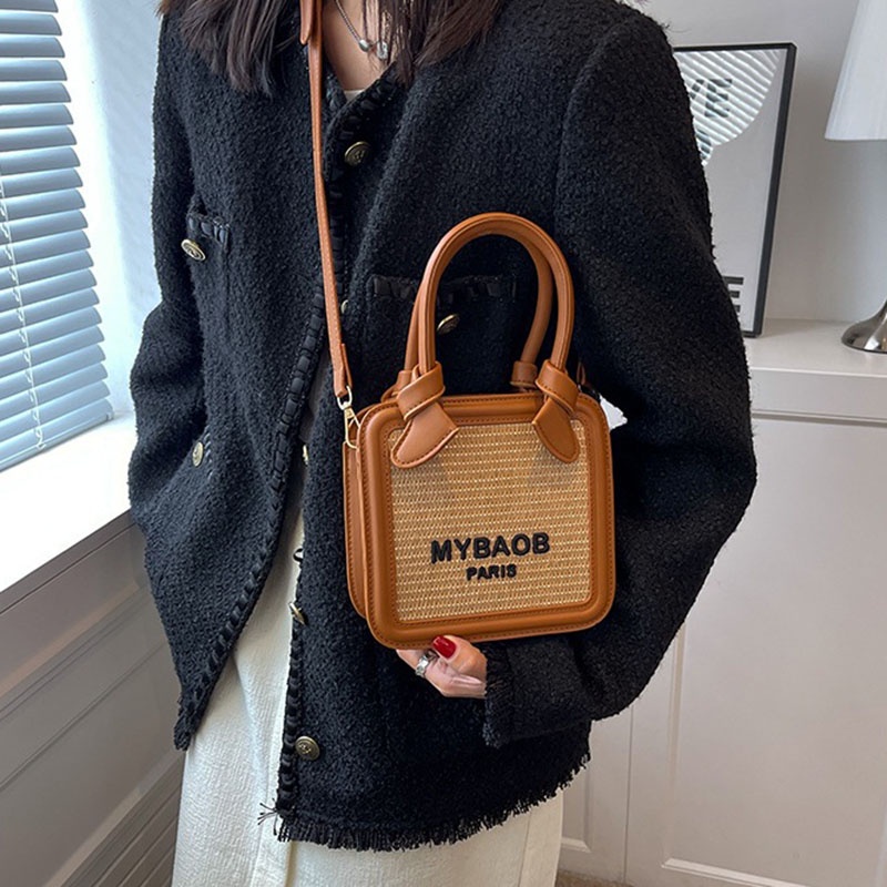 Túi Đeo Chéo Hình Vuông Nhỏ Cầm Tay Dễ Phối Đồ Thời Trang Cho Nữ