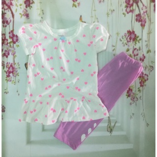 🌸🌸 Bộ Carter thun cotton lửng Bé Gái Size 1-5 Tuổi (8-18kg)