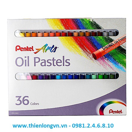 Sáp dầu Pentel PHN - 36 màu