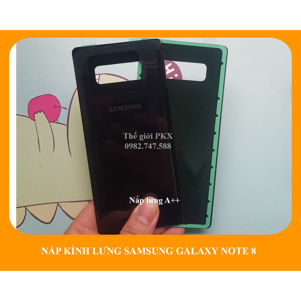 Nắp lưng Samsung Galaxy Note 8 N950 chính hãng | Kính lưng A++ Galaxy Note 8