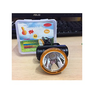 Đèn pin đội đầu 1 bóng siêu sáng chiếu xa