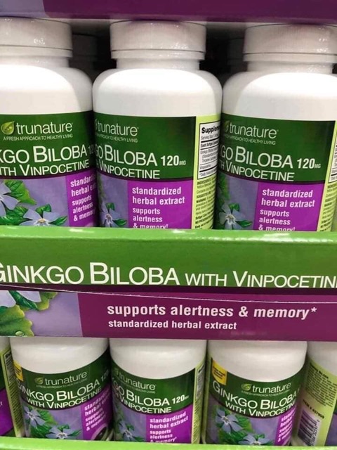 Viên bổ não Mỹ Ginkgo Biloba 300 viên