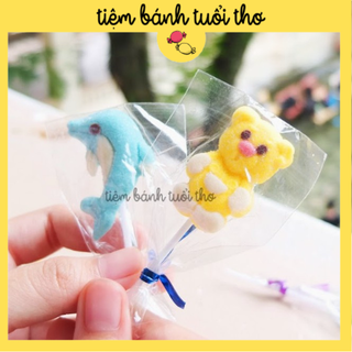 Bịch 10 Que Kẹo Dẻo Ngào Đường Hình Động Vật/ Siêu Nhân Cho Bé