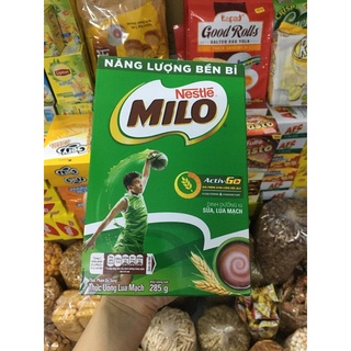 Milo hộp giấy 285g