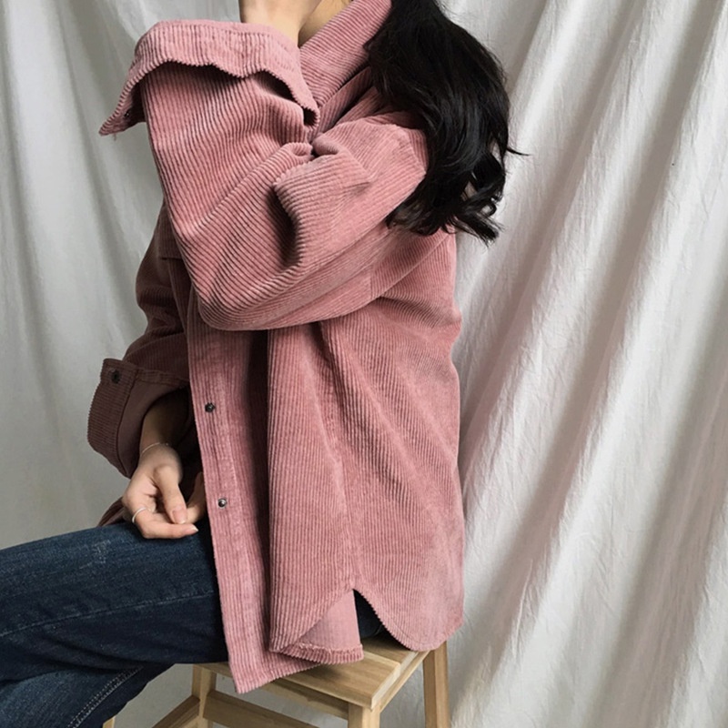 Áo khoác TODOBLACK màu trơn phong cách harajuku thời trang thu đông cho nữ