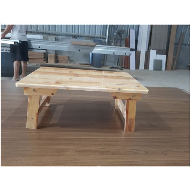 Bàn gấp gỗ chân thang gấp gọn đa năng