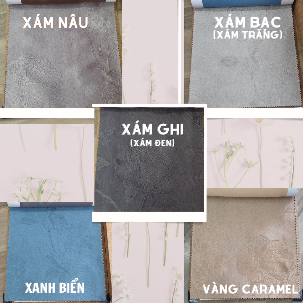 Rèm Cửa Sổ Phòng Ngủ - Khả Năng Chống Nắng Tốt - Vải Trang Trí Decor Phòng - Màn cửa TÂN HÀ NAM