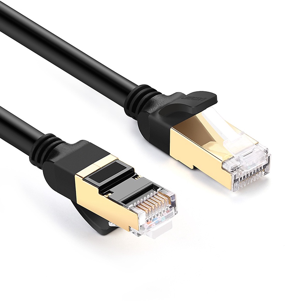 Cáp Mạng Cat 7 STP Chống Nhiễu Dây Tròn Dài 1m Ugreen 11268
