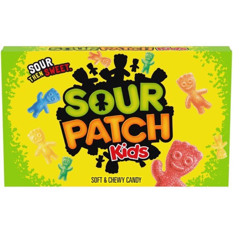 [Bill Mỹ 🇺🇸] Kẹo dẻo hương trái cây Sour Patch Kids Mỹ