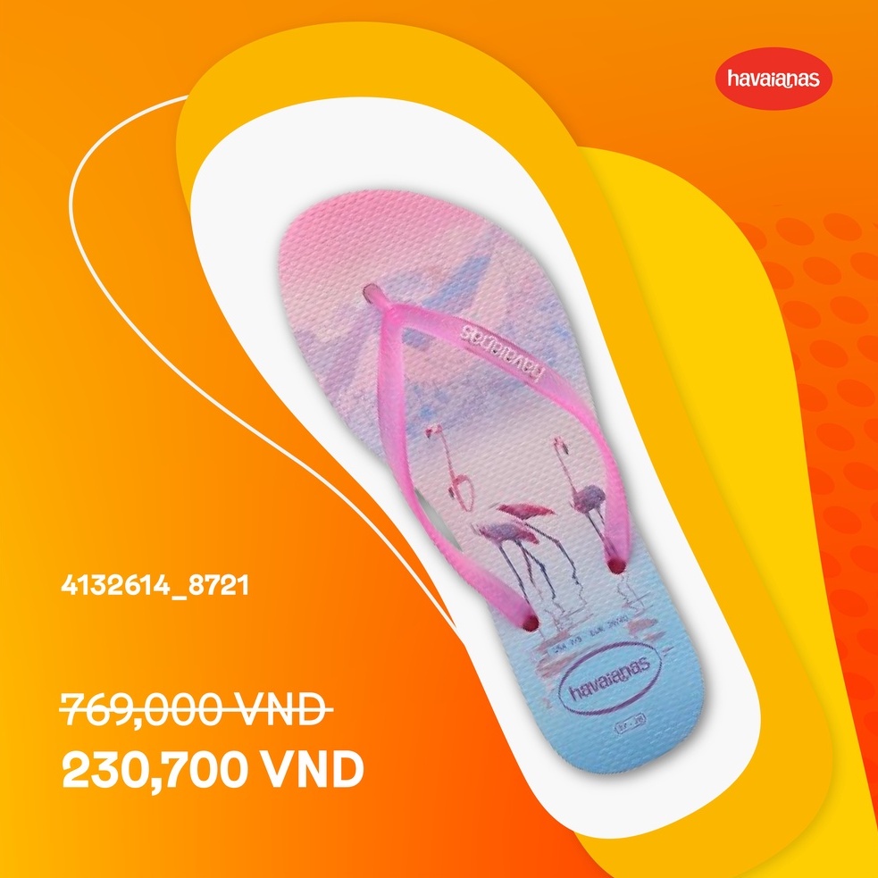 HAVAIANAS - Dép nữ Slim Paisage 4132614-8721