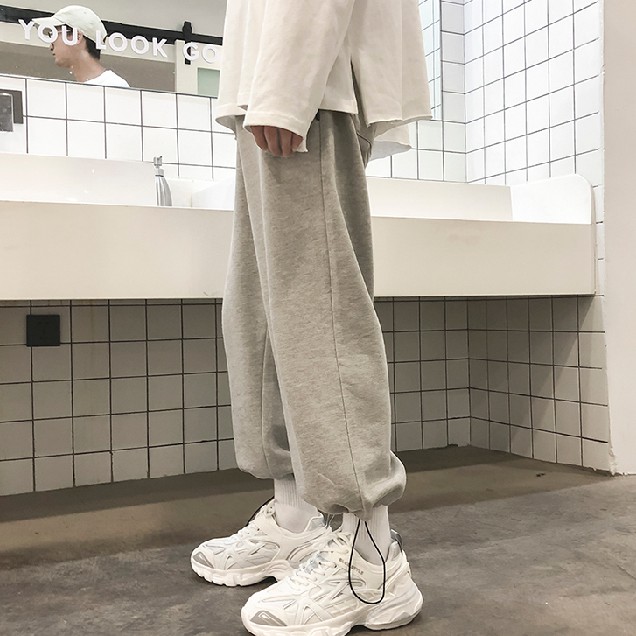 Quần Jogger Thể Thao Ống Rộng Thời Trang Cho Nam