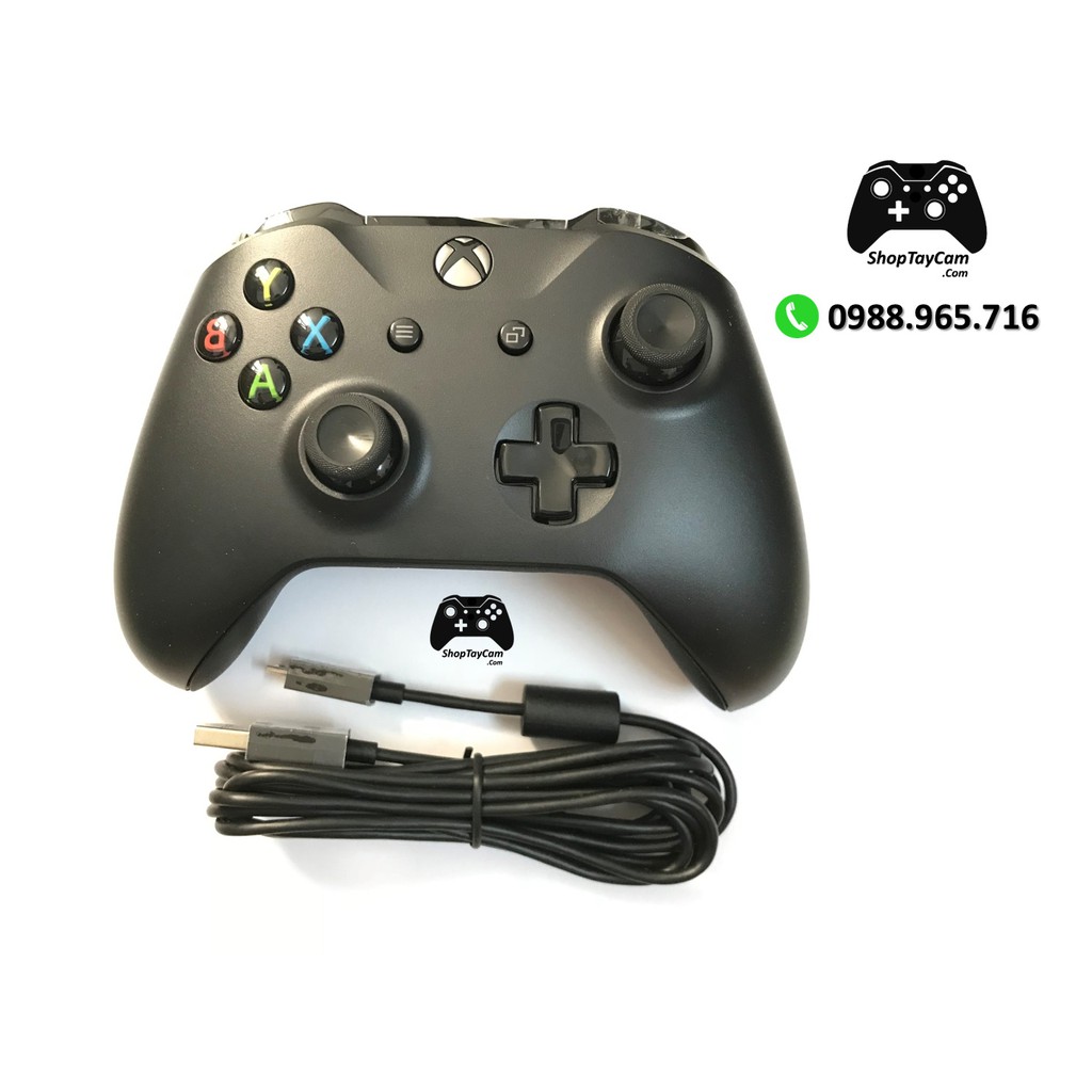 Cáp Cable Tay Cầm Xbox One / Xbox One S  / PS4 Chính Hãng Logo Xbox Kết Nối Có Dây Dài 2,7M | TOP BÁN CHẠY