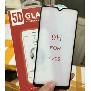 Kính 5D Xịn Samsung A20S/ A21S phủ keo toàn màn.
