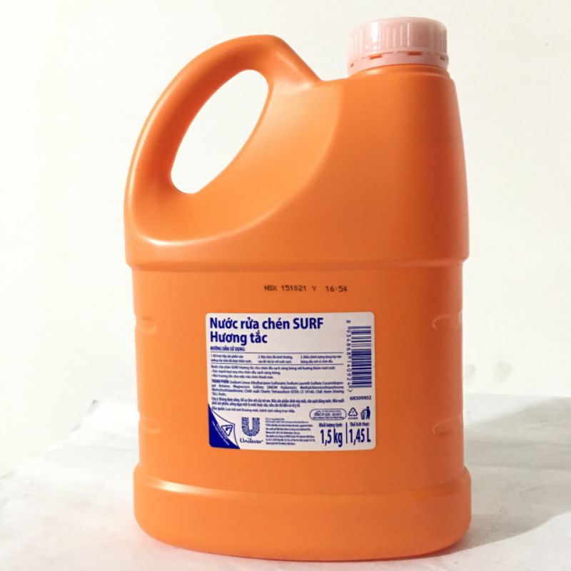 Nước rửa chén Surf hương tắc 1.5kg
