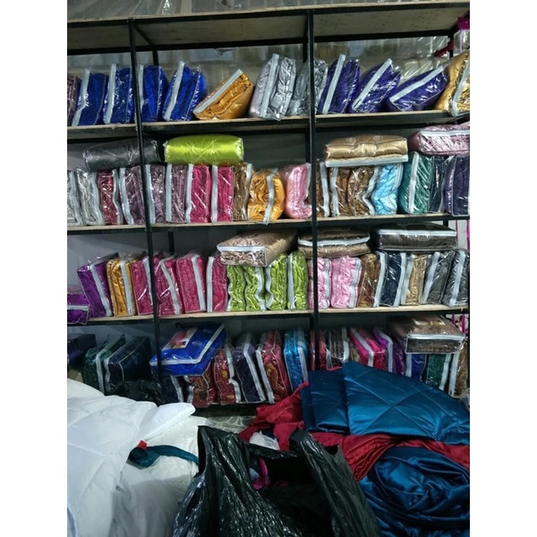 TRỌN BỘ PHI LỤA BÓNG HÀNG ĐẸP MÀU ĐEN