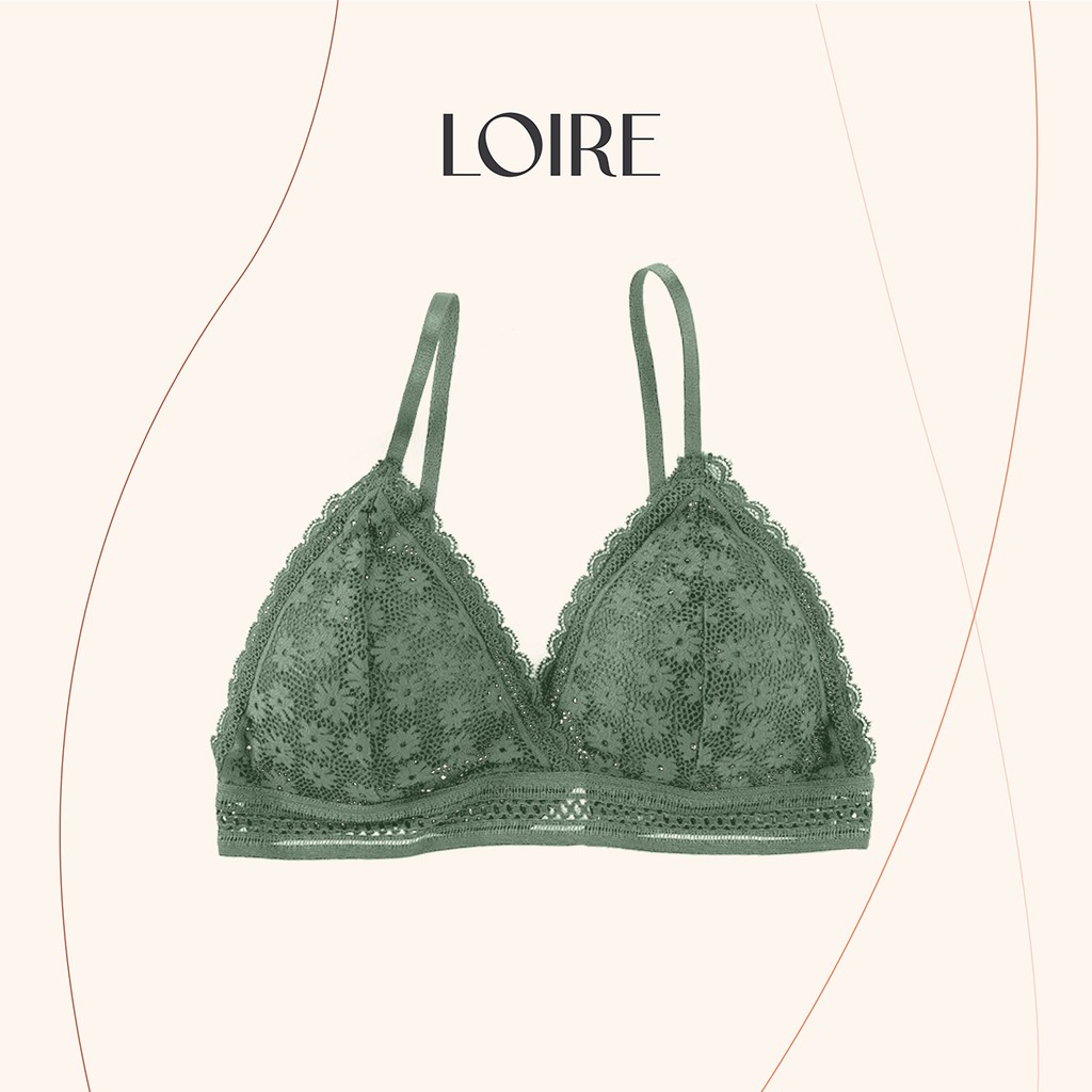 [Mã WABRLR30 giảm 10% đơn 99K] Áo Lót Ren Không Gọng Loirechic BR29