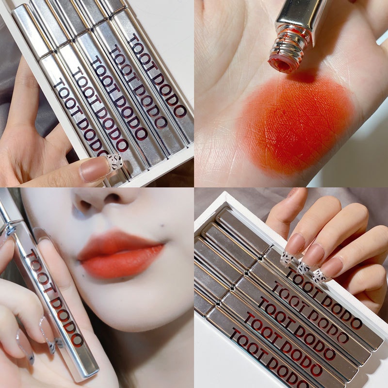 Son Môi Dưỡng Ẩm Mềm Mịn Thời Trang Hình Vuông Thương Hiệu Toot Dodo JP6 YR