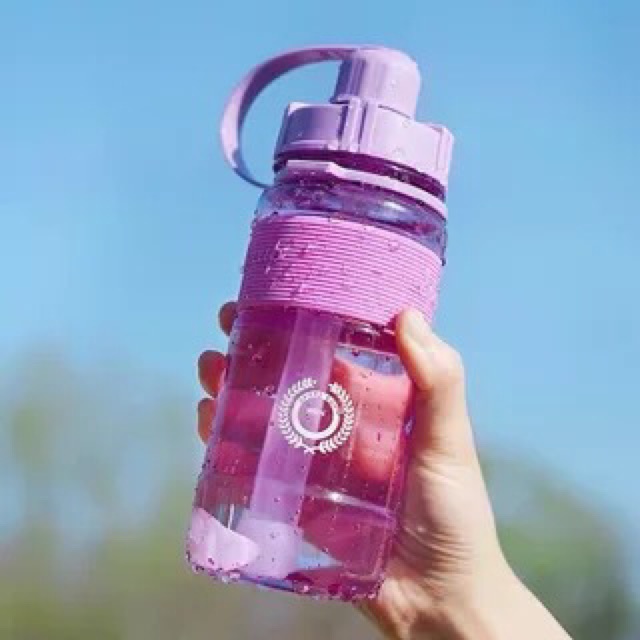 BÌNH SPORT CÚP CÓ DÂY ĐEO +ỐNG HÚT DUNG TÍCH 600ml,1000Ml,1500ml,2000ml | BigBuy360 - bigbuy360.vn