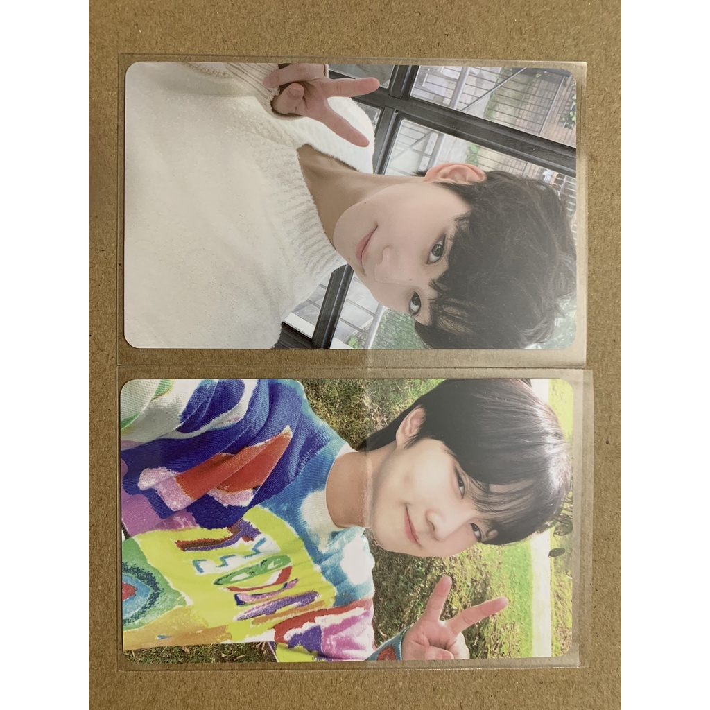 JUNGWON SSG 2021 + 2022 photocard, một lần mua được cả 2 năm. Photocard enhypen set chào năm mới.