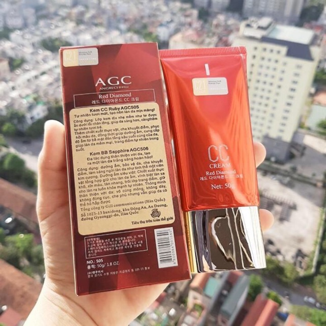 Sale 38% Kem nền CC AGC Red Diamond