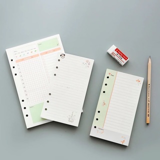 Giấy refill cho sổ planner bìa còng