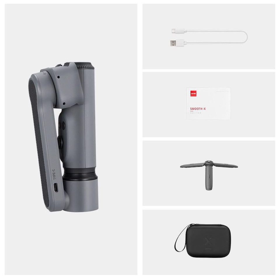 Gimbal Zhiyun Smooth X Essential Combo - Tay cầm chống rung cho điện thoại - Bào hành 12 tháng | BigBuy360 - bigbuy360.vn