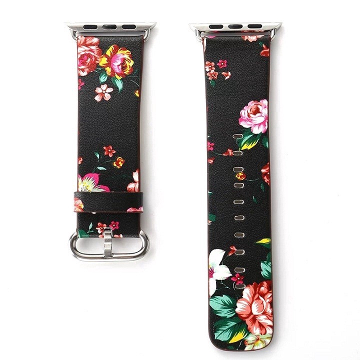 【Apple Watch Strap】Dây đeo bằng da cho đồng hồ thông minh Apple Watch Series  se / 6 / 5 / 4 3 / 2 / 1 ( 38mm / 42mm / 40mm / 44mm)