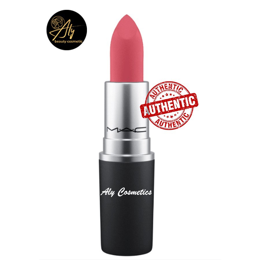[CAM KẾT 💯] Son MAC Little Tamed 301 Màu hồng hoa đào – Power kiss lipstick 💋