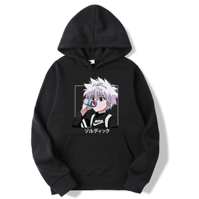 🎁 Áo hoodie Anime Manga Hunter X Hunter/ Killua Zoldyck dài tay đẹp siêu ngầu giá rẻ nhất 💖