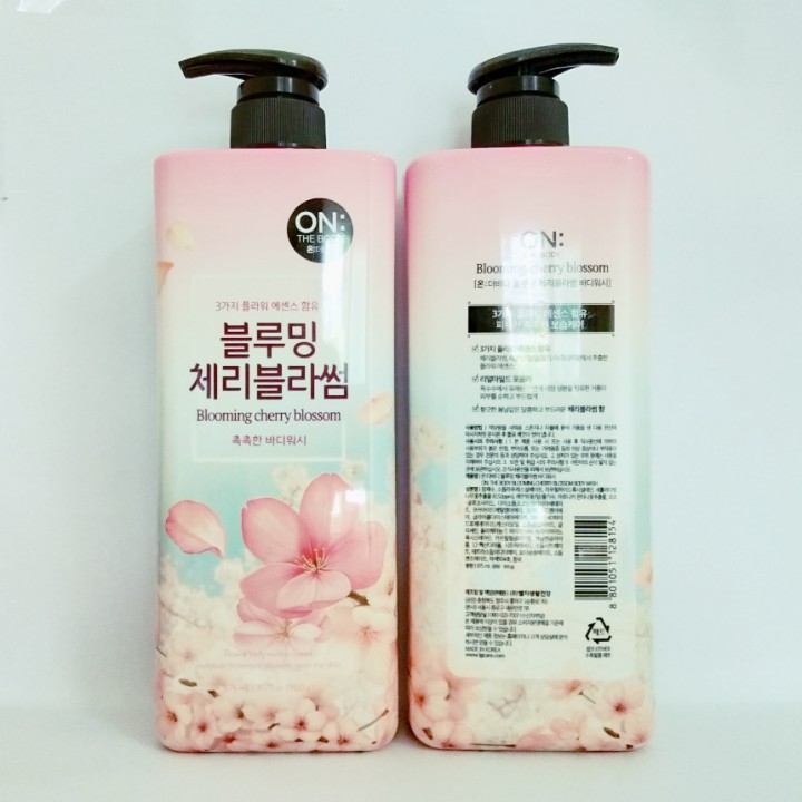 Sữa tắm On the body Hàn quốc hương nước hoa 900ml