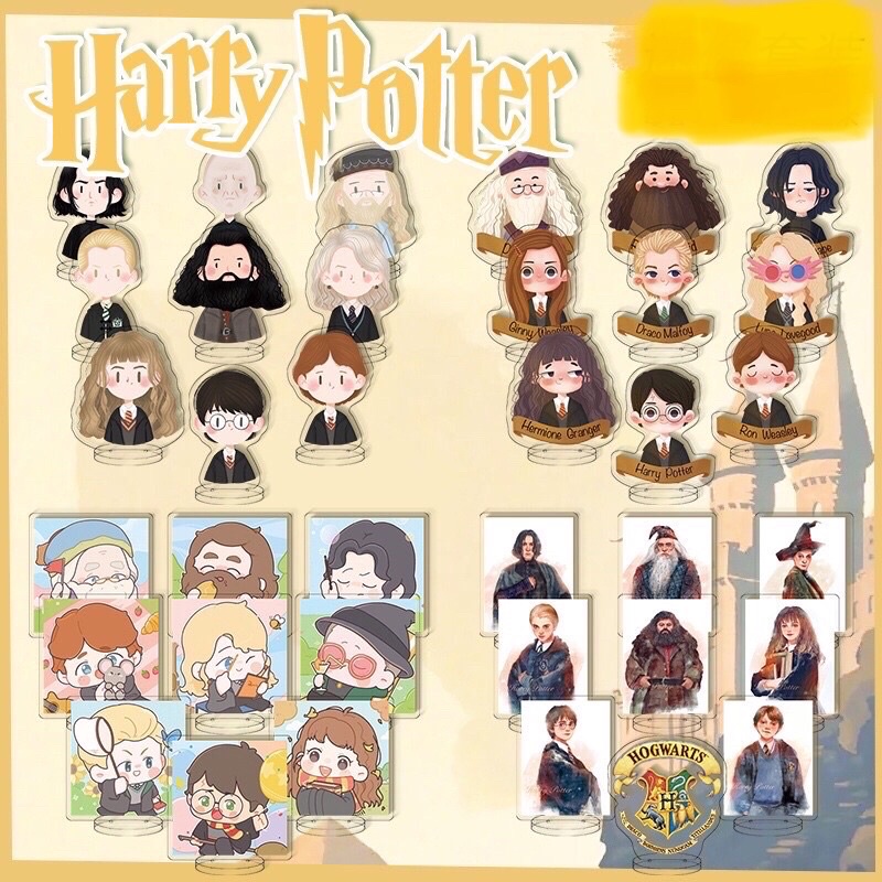 Trọn bộ 9 standee HARRY POTTER siêu cưng